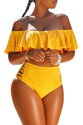 MB Fashion YELLOW 2PCs 882 size run small