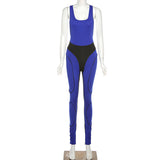 MB Fashion BLUE Jumpsuits 0228R