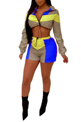 MB Fashion Gray BLUE 2 PCs Set 642