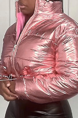 MB Fashion PINK Jacket Coat 607R