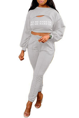 MB Fashion GRAY 2 PCs Set 11837