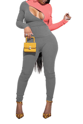 MB Fashion PINK/GRAY 2 PCs Set 8132