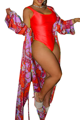 MB Fashion RED 2 PCs Swimsuits 5017R