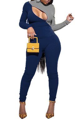 MB Fashion GRAY/NAVY 2 PCs Set 8132