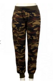 MB Fashion Army Print Pants P 209-1