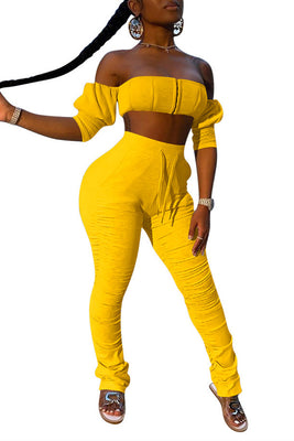 MB Fashion YELLOW 2 PCs Set 9069