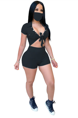 MB Fashion BLACK 3 PCs Set 9138