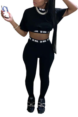 MB Fashion BLACK 2 PCs Set 9392
