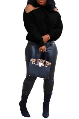 MB Fashion BLACK Top 5123