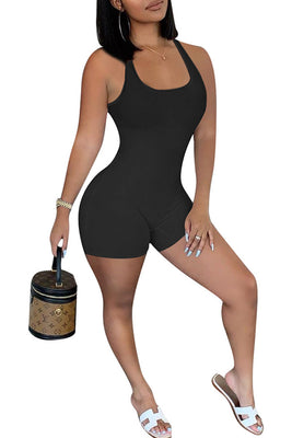 MB Fashion BLACK Jumpsuits 240R