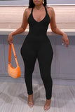 MB Fashion BLACK Jumpsuits 4915R