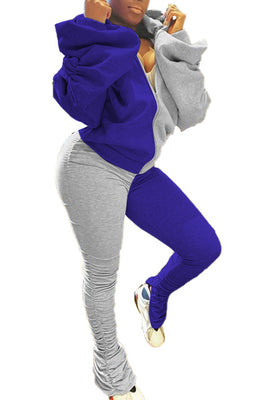 MB Fashion BLUE /GRAY 2 PCs Set 5369