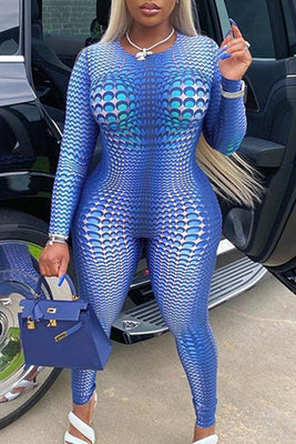 MB Fashion BLUE Jumpsuits 3713R