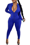 MB Fashion BLUE Light Weigh Jumpsuit 6585