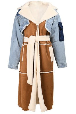 MB Fashion BLUE Long Jacket 222R
