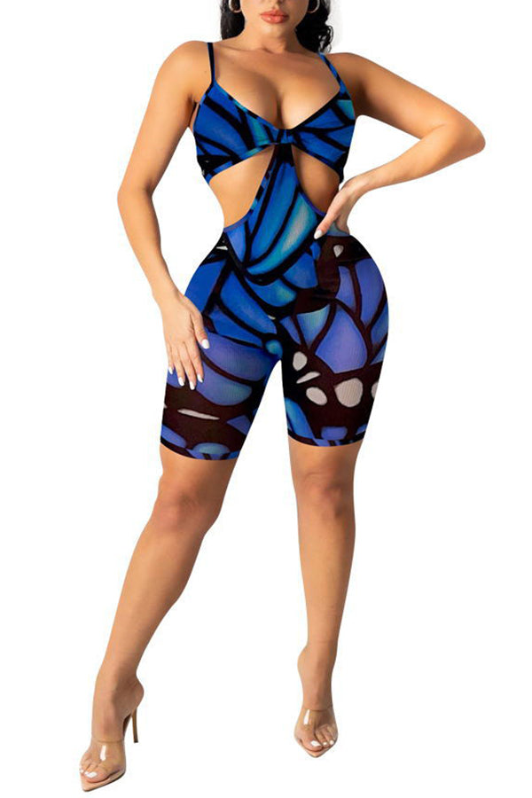 MB Fashion BLUE Jumpsuit 4302R