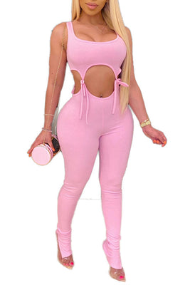 MB Fashion L-PINK Jumpsuit 9351