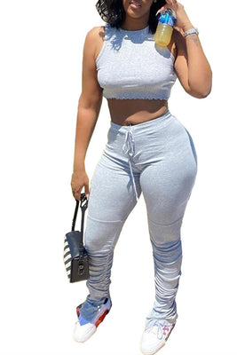 MB Fashion GRAY 2 PCs Set 8023