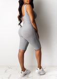 MB Fashion GRAY Jumpsuit WITHOUT MASK 7388