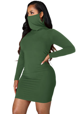 MB Fashion GREEN Dress 3646R