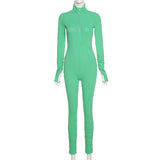 MB Fashion GREEN Jumpsuit 8931R