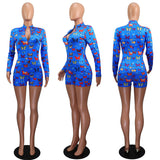 MB Fashion BLUE Jumpsuit 3636R