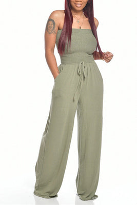 MB Fashion GREEN Jumpsuit 8429