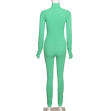 MB Fashion GREEN Jumpsuit 8931R