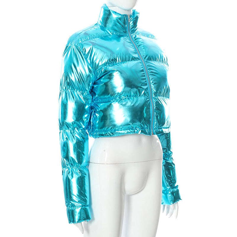 MB Fashion BLUE Jacket Coat 607R