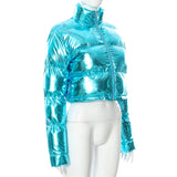MB Fashion BLUE Jacket Coat 607R