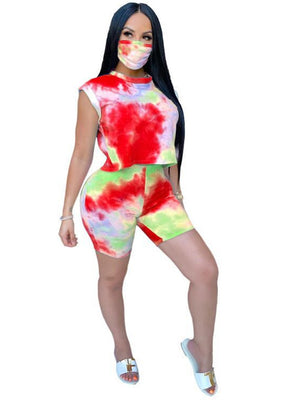 MB Fashion RED 3 PCs Set 8838