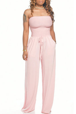 MB Fashion PINK Jumpsuit 8429