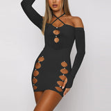 MB Fashion BLACK Dress 0010T