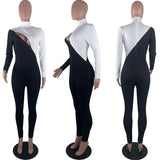 MB Fashion BLACK/WHITE Jumpsuit 1165