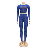 MB Fashion BLUE Jumpsuits 9834