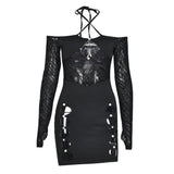MB Fashion BLACK Dress 0010T
