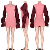 MB Fashion PINK Dress 6200 size run small