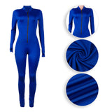 MB Fashion BLUE Light Weigh Jumpsuit 6585