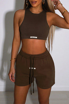MB Fashion BROWN 2 PCs Set 3113T