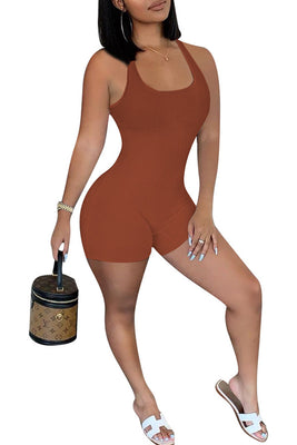 MB Fashion COFFEE Jumpsuits 240R