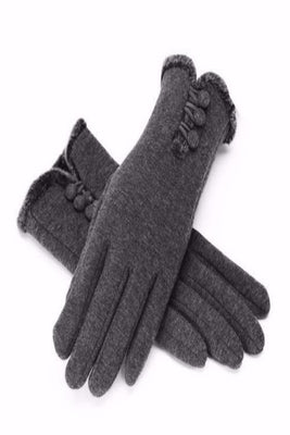 MB Fashion Winter 3 Button Gloves 55007