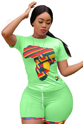 MB Fashion GREEN 2 PCs Set 8227