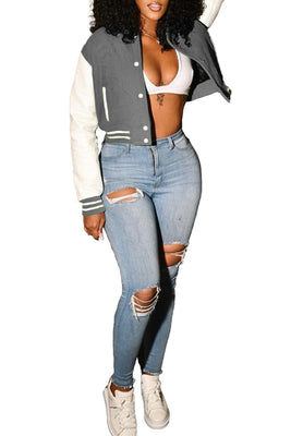 MB Fashion GRAY Jacket 5273R