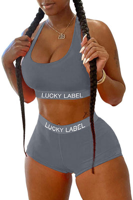 MB Fashion GRAY 2 PCs Set 5832R