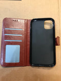 MB Fashion iPhone 11 BROWN Wallet Case