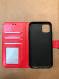 MB Fashion iPhone 11 RED Wallet Case