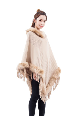 MB fashion FUR Poncho km 3263