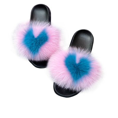 MB Fashion Color 67 Fur Sandals