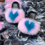 MB Fashion Color 67 Fur Sandals