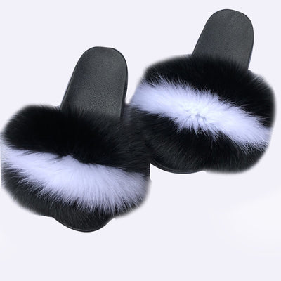 MB Fashion Color 70 Fur Sandals